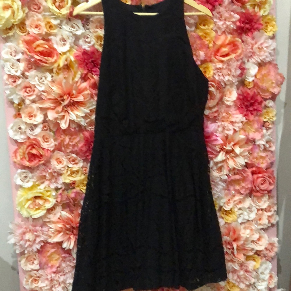 Black summer dress